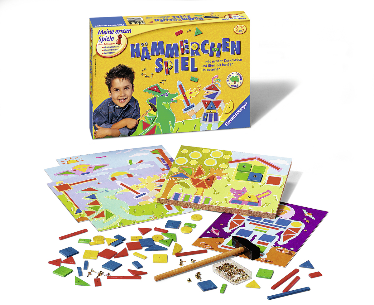 RAVENSBURGER 214228 Hämmerchen Spiel