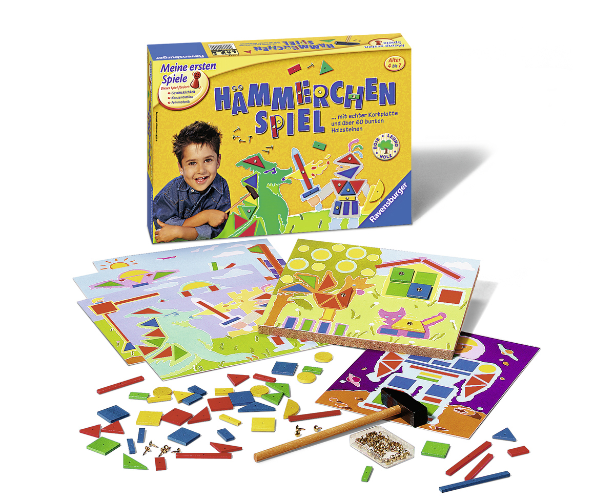RAVENSBURGER 214228 Hämmerchen Spiel