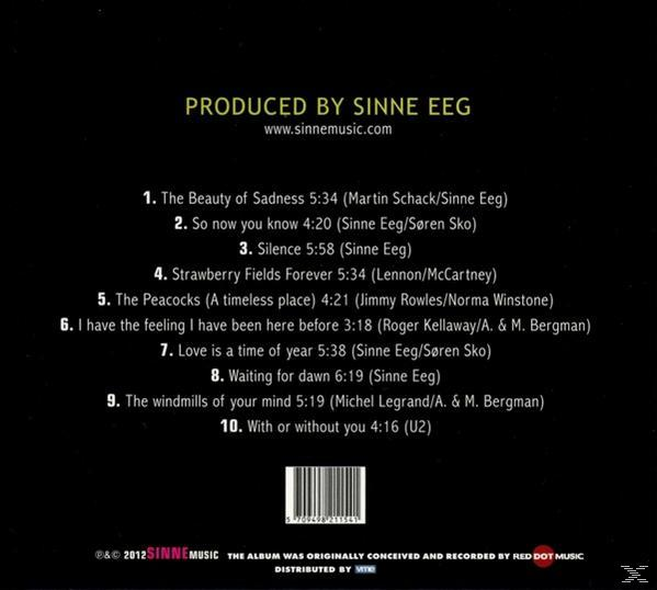 Sinne Eeg - The Beauty Of Sadness  - (CD)