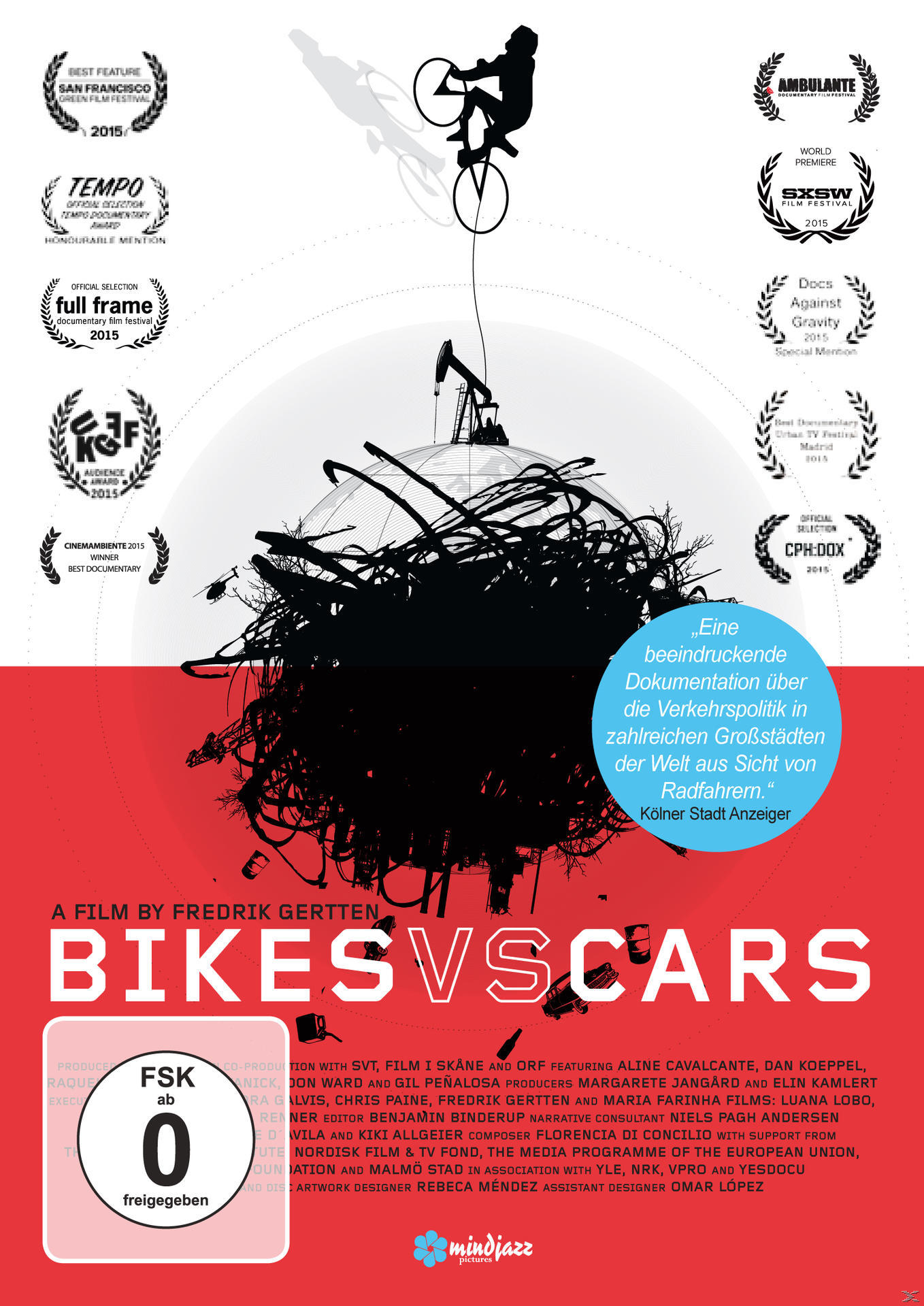 Bikes vs Cars DVD