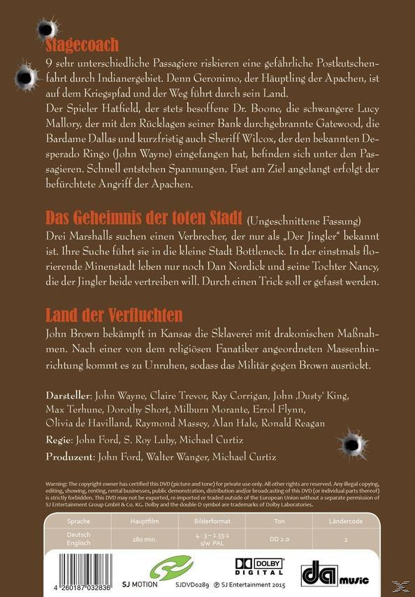 Eine DVD-Hülle mit Text auf Deutsch.