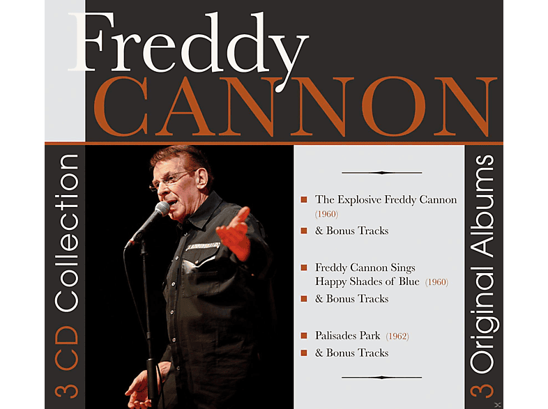 Freddy Cannon | 3 Original Albums - (CD) Freddy Cannon auf CD online ...