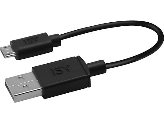 ISY IUC-1002 - Câble Micro USB vers USB (Noir)