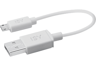 ISY IUC-1003 - USB auf Micro-USB Kabel (Weiss)