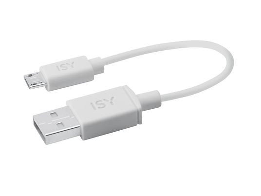 ISY IUC-1003 - Cavo da USB a Micro-USB (Bianco)