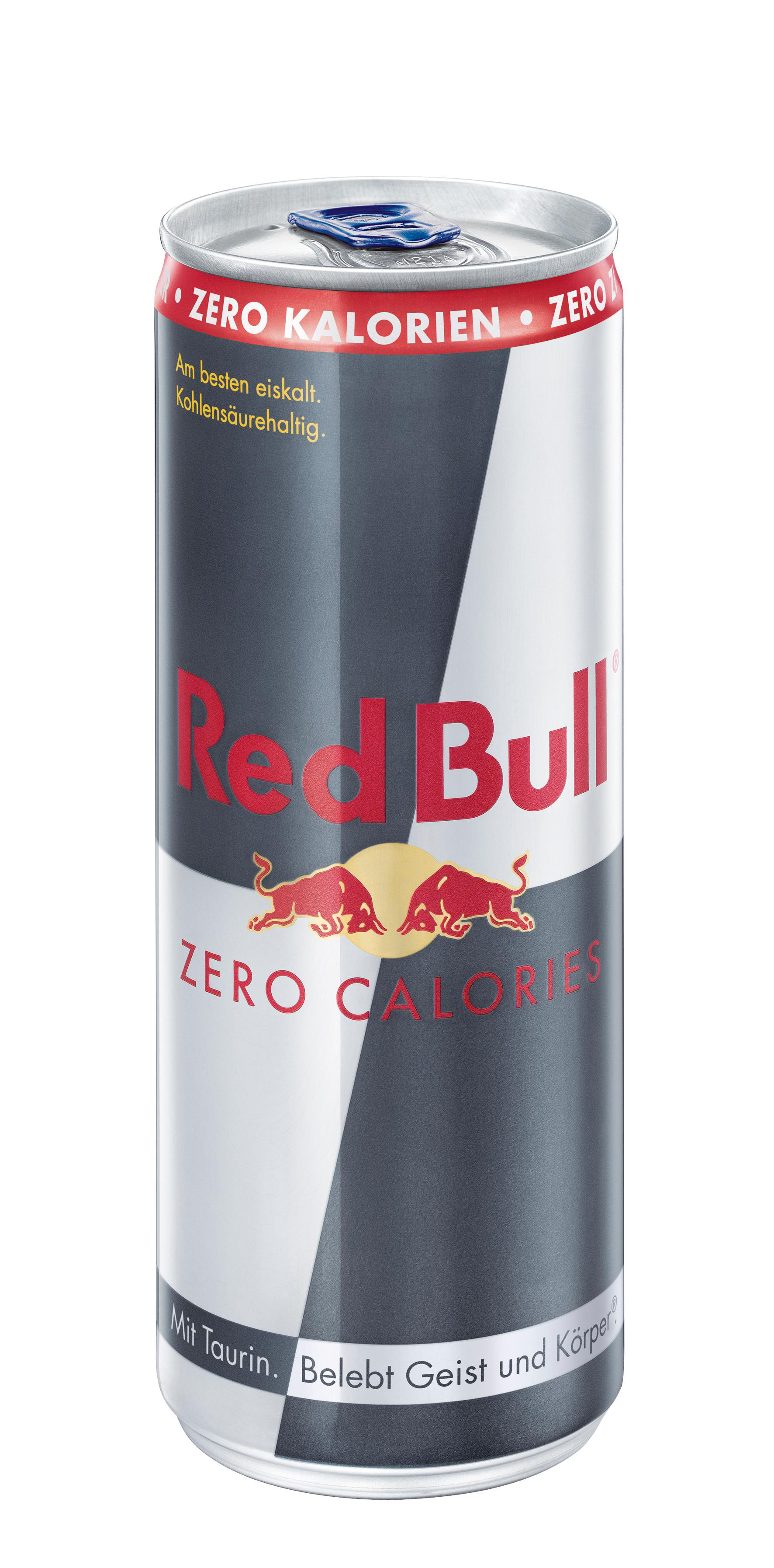 Zero Energydrink, RED Silber/Grau/Rot BULL