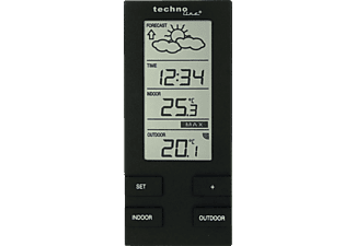 TECHNOLINE WS 9215-IT - Station météo (Noir/transparent)