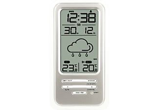 TECHNOLINE technoline WS 6720 - stazione meteo - orologio al quarzo - bianco / argento - Stazione meteo (Argento/Bianco)