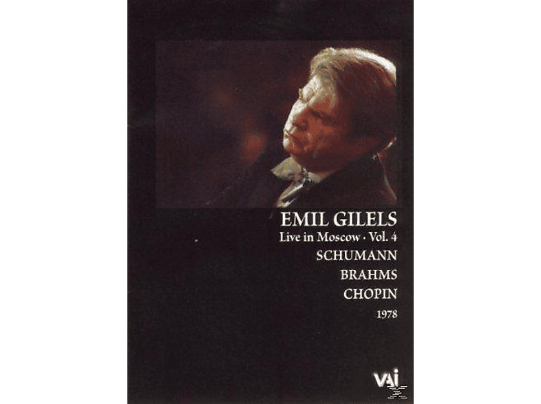 Emil Gilels 4 - (DVD) Moscow, - in Vol Emil Live Gilels