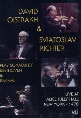 David Oistrach, Richter - - Sonatas Sonatas by (DVD) Beethoven Sviatolsav & Brahms