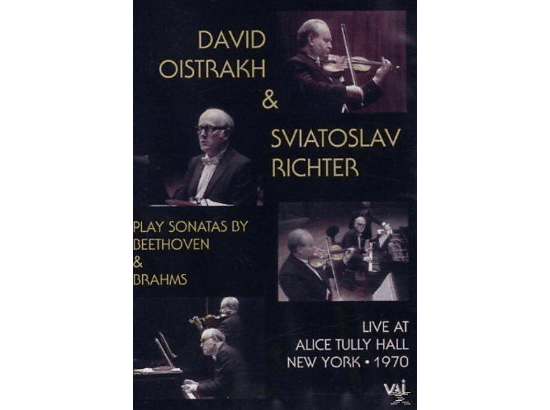 David Oistrach, Sviatolsav Richter - Sonatas by Beethoven & Brahms Sonatas  - (DVD)