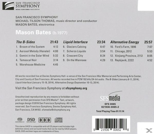 M.T. Thomas, San Francisco Symphony Orchestra - Works For Orchestra  - (SACD)