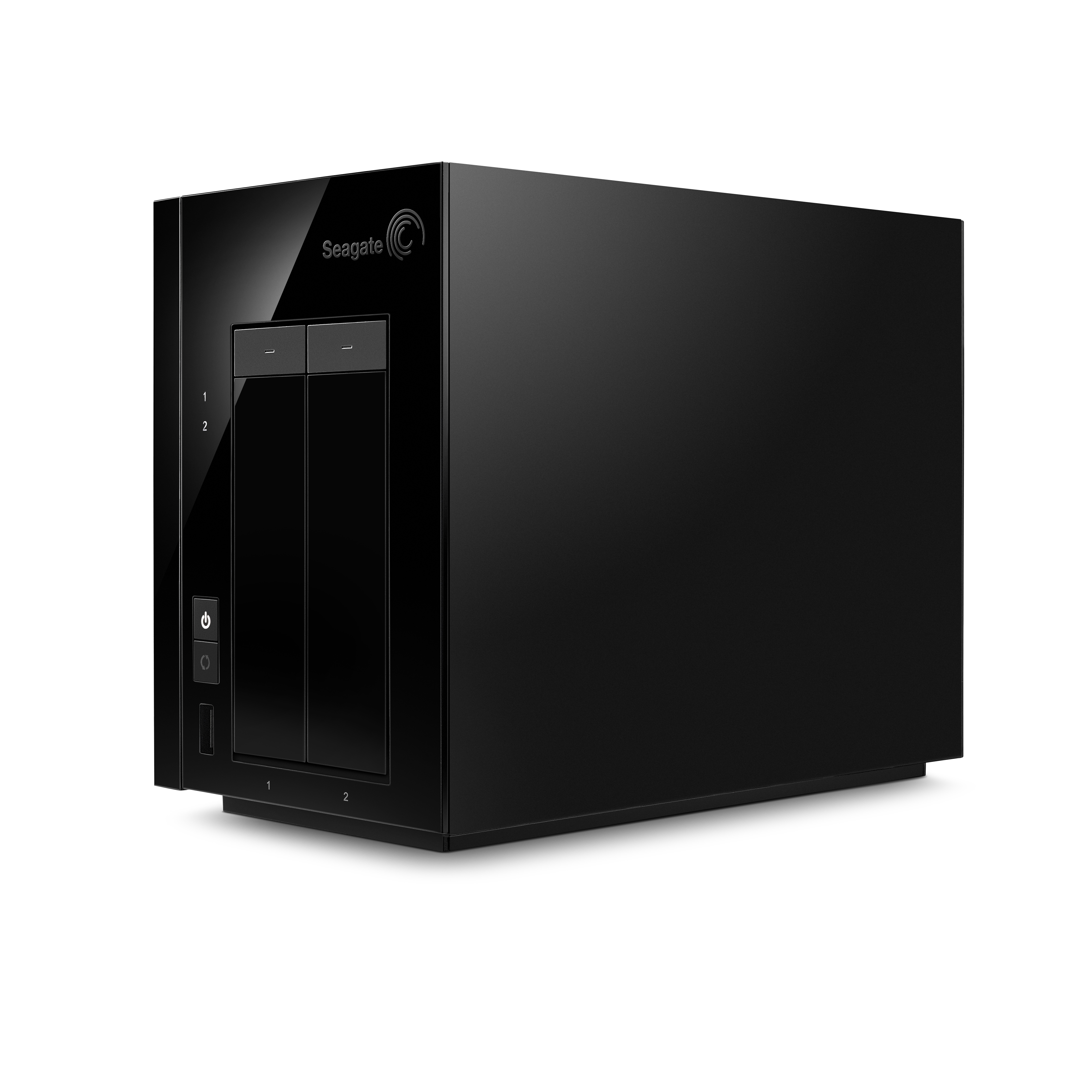 SEAGATE STDD200 PRO 2-Bay für NAS HDD 3,5 Zoll Anzahl Festplattenschächte: 2 Schwarz}
