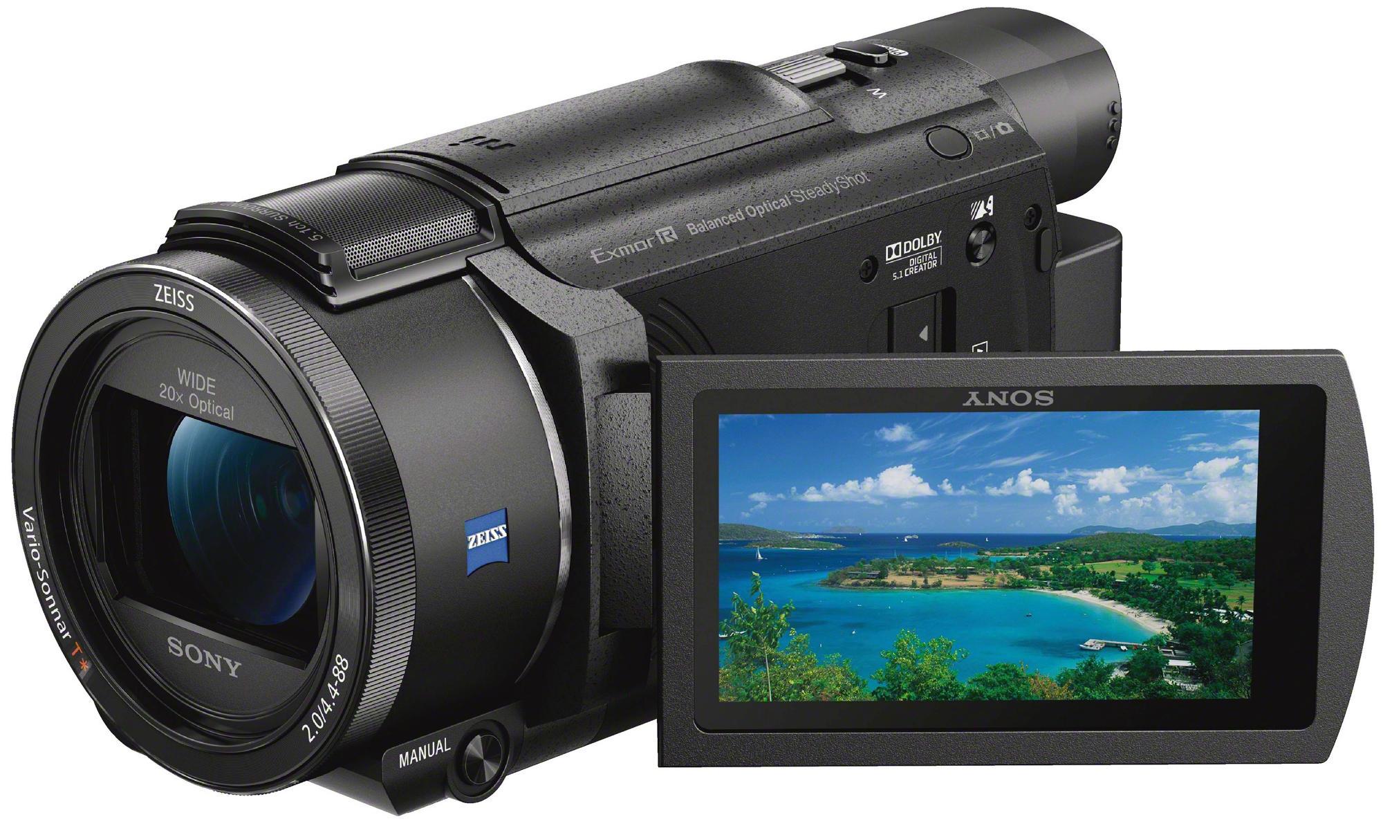 SONY FDR-AX53 Zeiss Camcorder 8,57 20xopt. Exmor R Zoom Megapixel, , CMOS