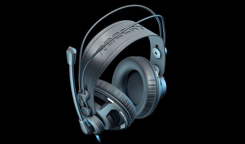 ROCCAT Renga - Studio Grade Over-ear Stereo Gaming Headset, Over-ear Gaming Headset Schwarz
