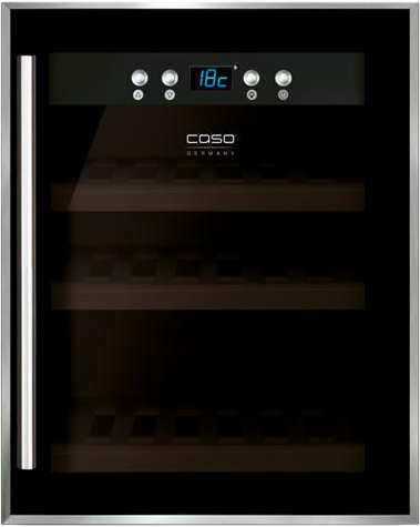 CASO WINESAFE 12 BLACK 624 borhűtő