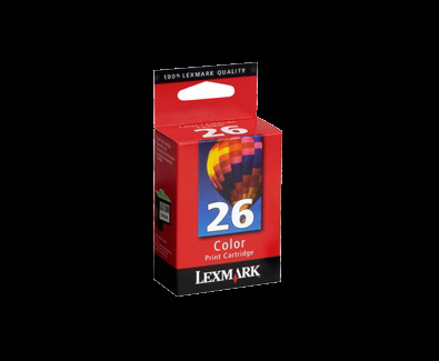 LEXMARK Nr. 26 Tintenpatrone mehrfarbig (10N0026E)