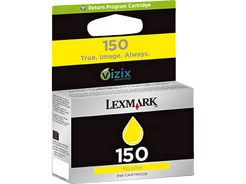 LEXMARK Nr. 150 Rückgabe-Tintenpatrone Gelb (14N1610E)