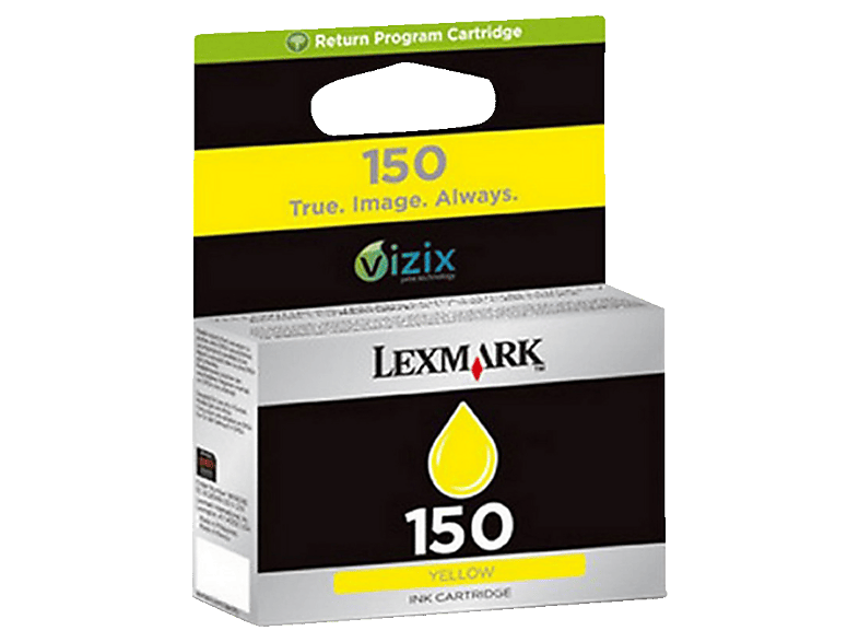 LEXMARK Nr. 150 Rückgabe-Tintenpatrone Gelb (14N1610E) | SATURN