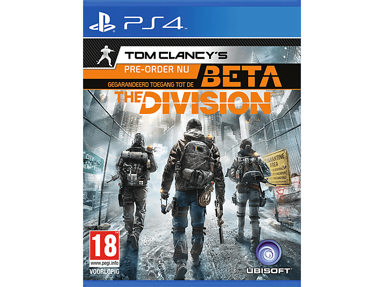 Tom Clancy's The Division NL/FR PS4