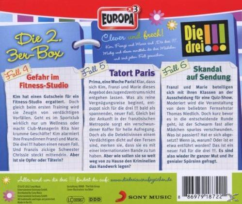 Die drei !!! - Die drei !!! - 02/3er Box-Folgen 4-6  - (CD)