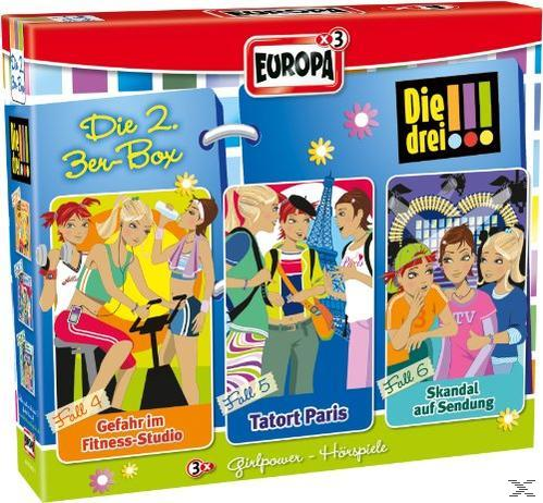 Die drei !!! - Die drei !!! - 02/3er Box-Folgen 4-6  - (CD)