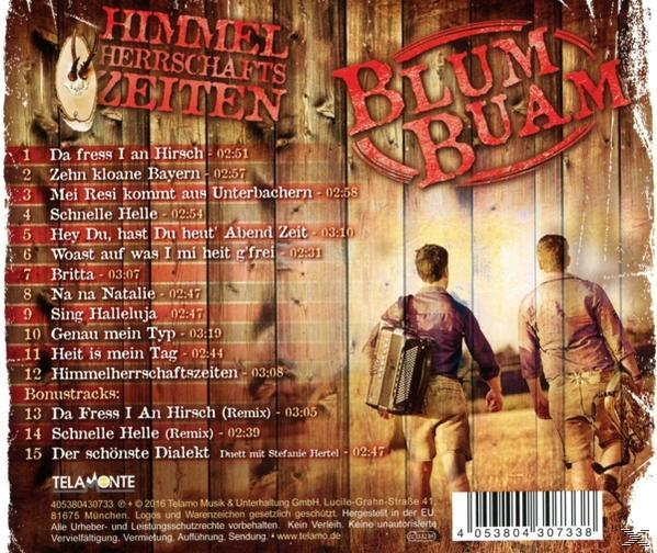 Blum Buam - Himmelherrschaftszeiten - (CD)