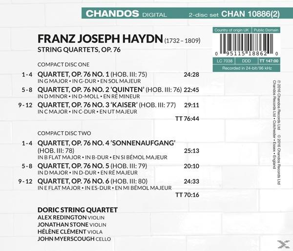 Doric String Quartet - Streichquartette Op.76  - (CD)
