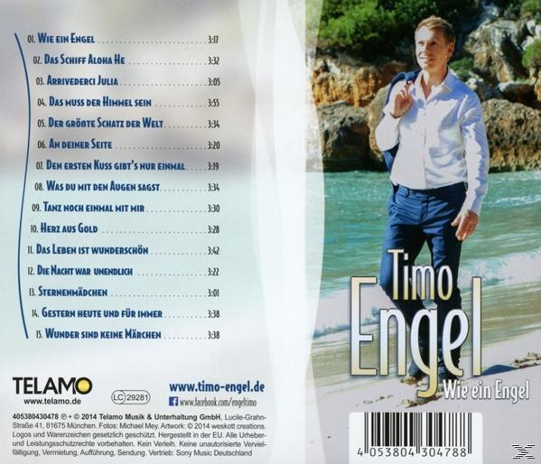 Timo Engel - Wie ein Engel  - (CD)