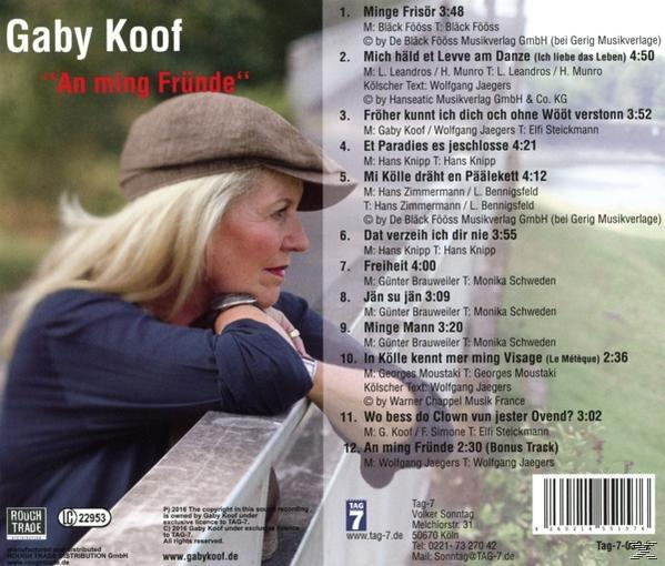Gaby Koof - An Ming Fründe  - (CD)