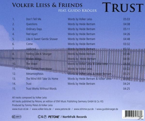 Volker Leiss & Friends feat. Guido Kröger - Trust  - (CD)