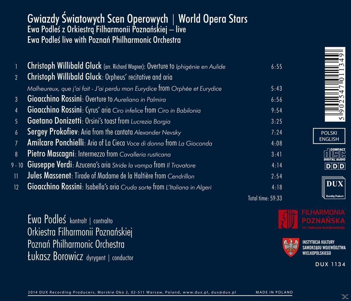 Ewa Podles, Poznan Philharmonic Orchestra - Ewa Podles Singt Arien  - (CD)