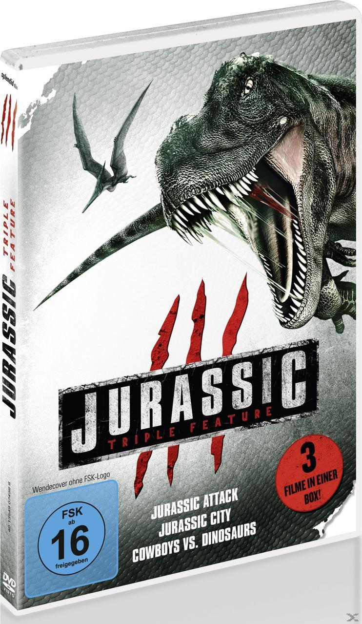 Jurassic Triple Feature DVD