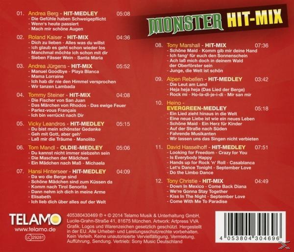 VARIOUS - Monster Hit-Mix  - (CD)
