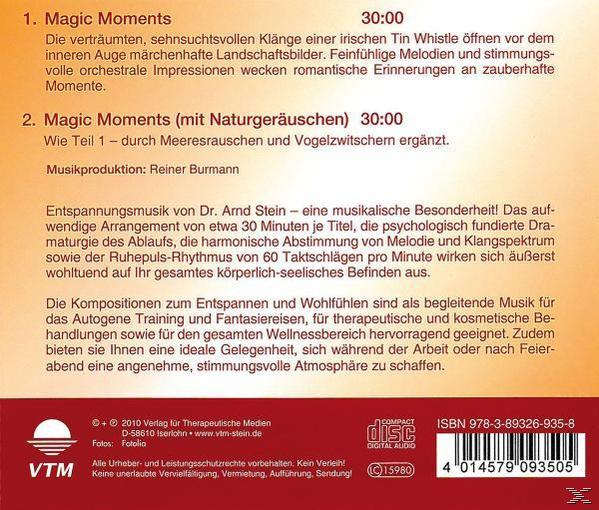 Stein Arnd - Magic Moments - Sanfte Musik zum Entspannen und Wohlfühlen  - (CD)