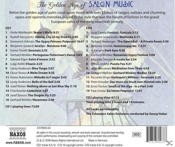 VARIOUS - The Golden Age Of Salon Music  - (CD)