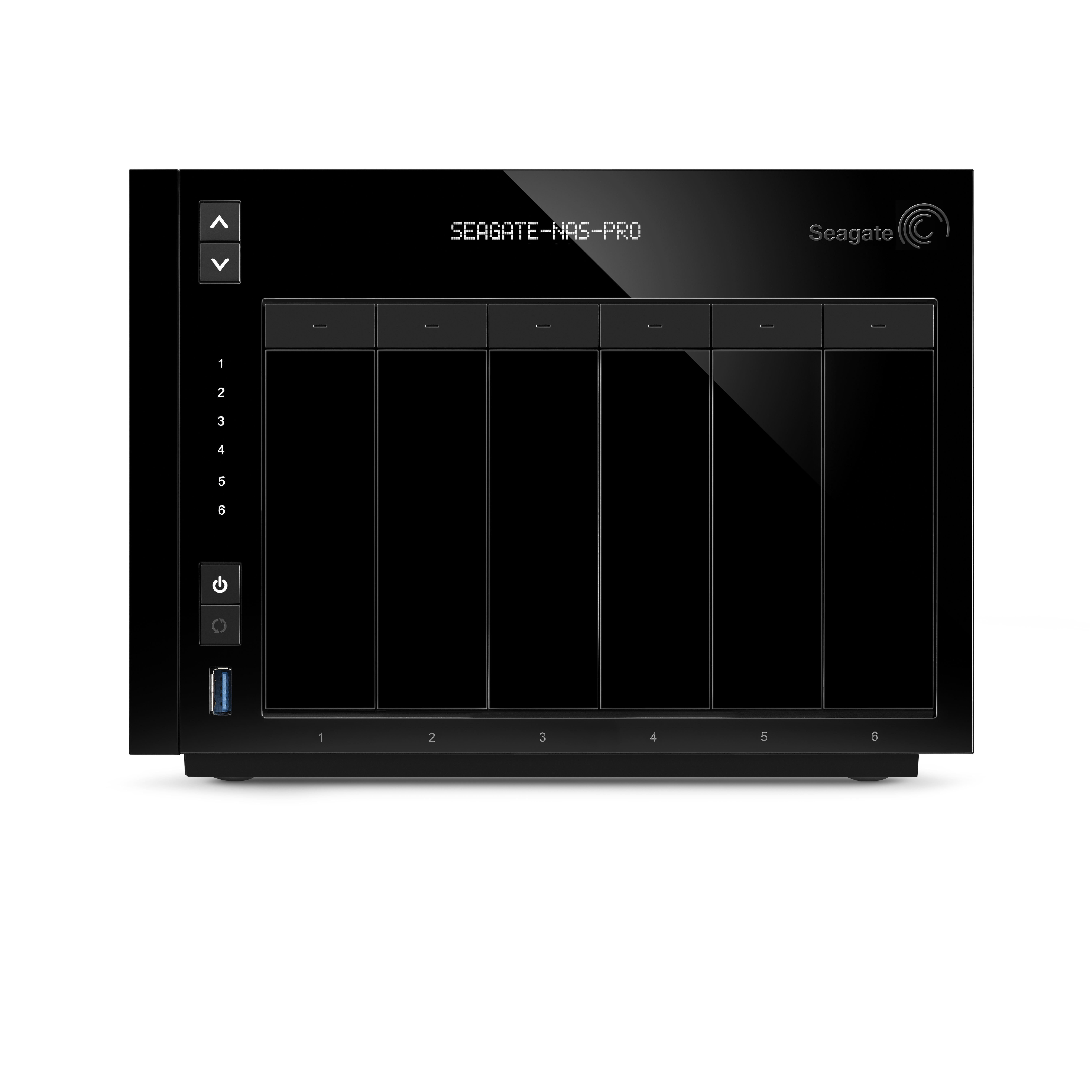 SEAGATE STDF200 PRO 6-Bay für NAS HDD 3,5 Zoll Schwarz}
