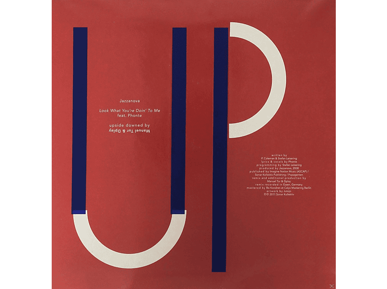 Jazzanova - Upside Down 2 Manuel Tur & Dplay / Mcde Mixes  - (Vinyl)