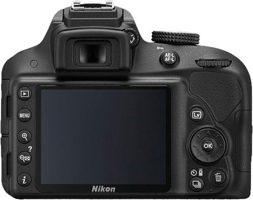 NIKON D3300 + AF-P 18-55 VR Kit fekete 
