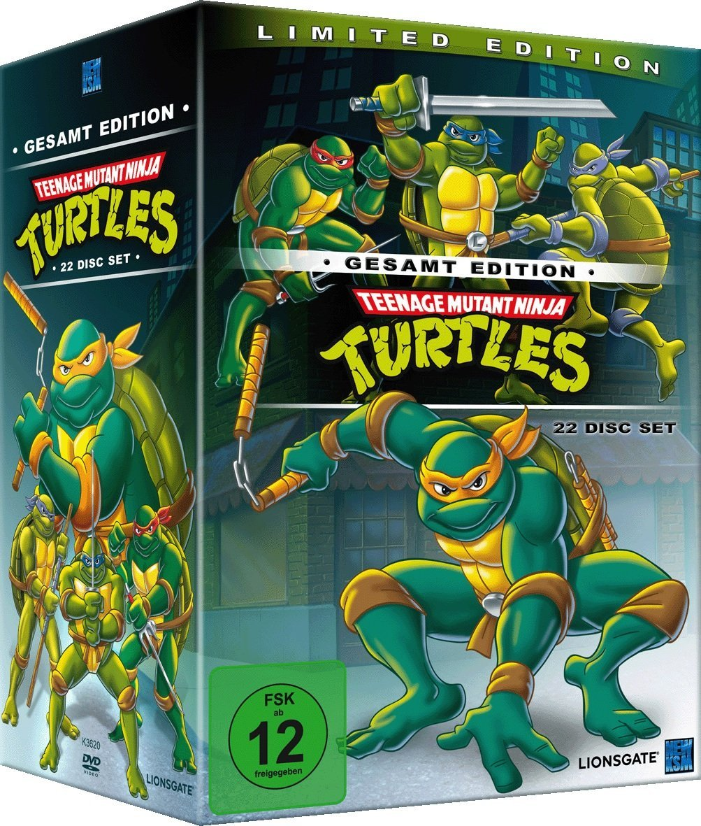 Teenage Mutant Ninja Turtles - Gesamtedition DVD