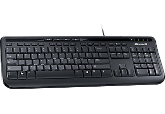 MICROSOFT Wired Keyboard 600, schwarz, deutsch (ANB-00008)