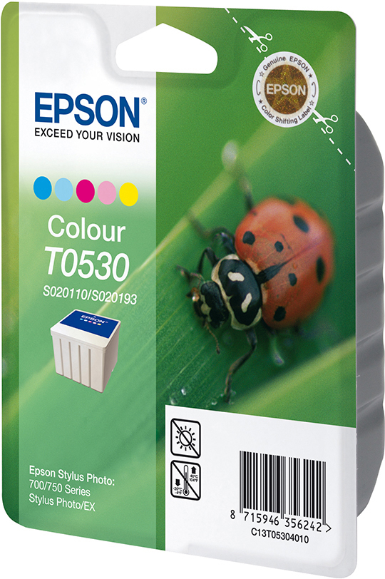 EPSON Original Tintenpatrone mehrfarbig (C13T05304010)