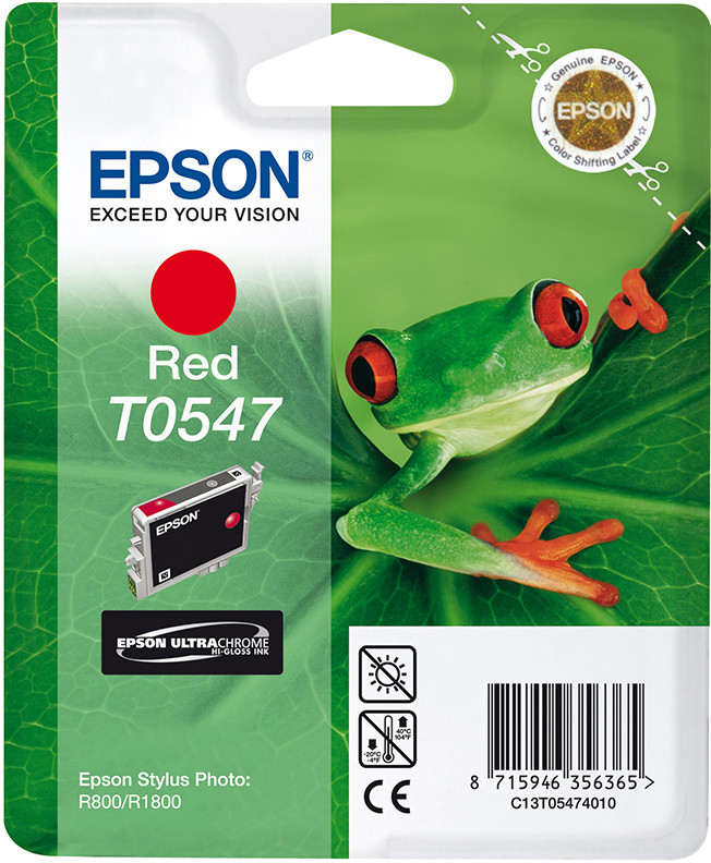 EPSON Original Tintenpatrone Rot (C13T05474010)