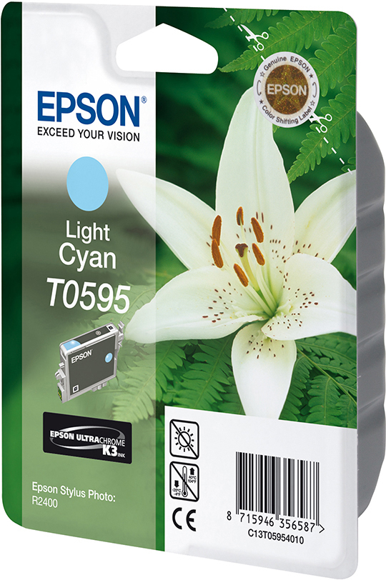 EPSON Original Tintenpatrone Light Cyan (C13T05954010)