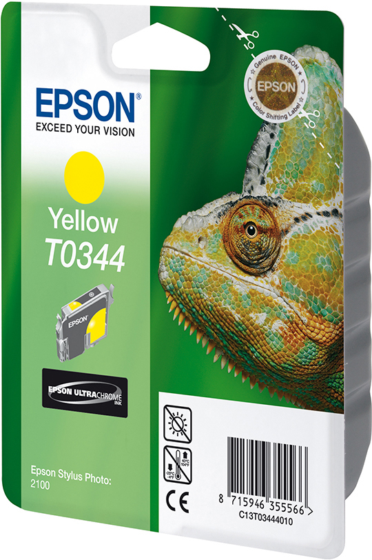 EPSON Original Tintenpatrone Gelb (C13T03444010)
