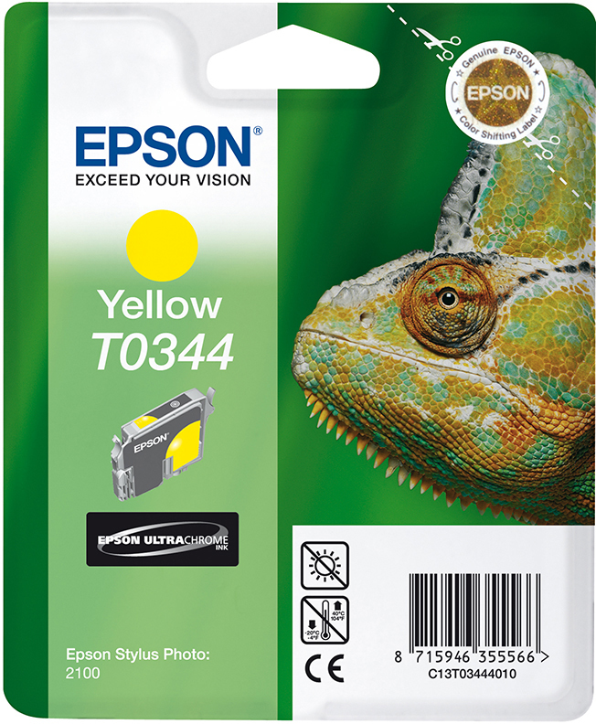 EPSON Original Tintenpatrone Gelb (C13T03444010)