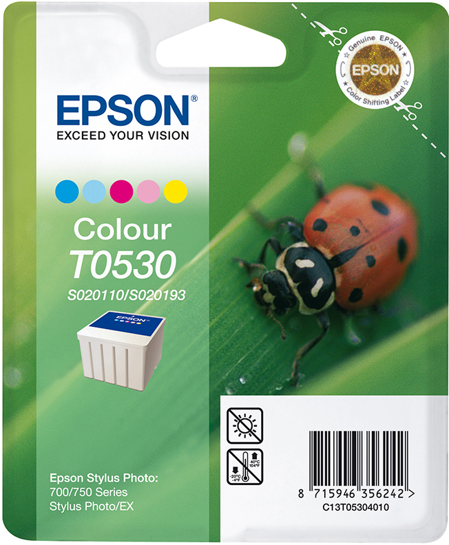 EPSON Original Tintenpatrone mehrfarbig (C13T05304010)