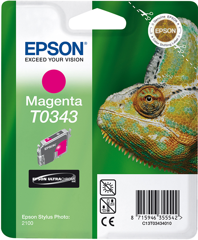 EPSON Original Tintenpatrone Magenta (C13T03434010)