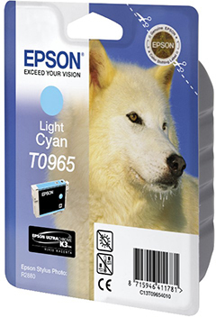 EPSON Original Tintenpatrone Light Cyan (C13T09654010)