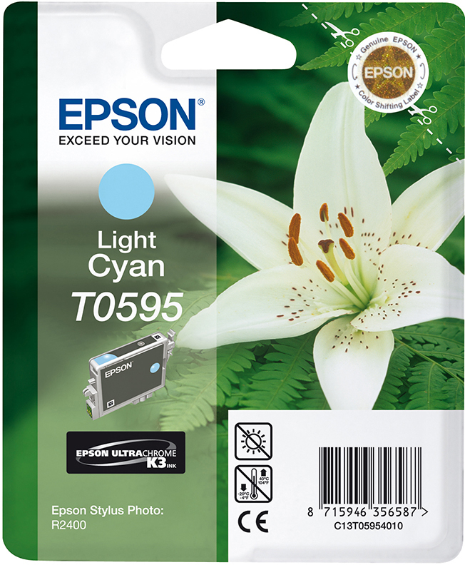 EPSON Original Tintenpatrone Light Cyan (C13T05954010)